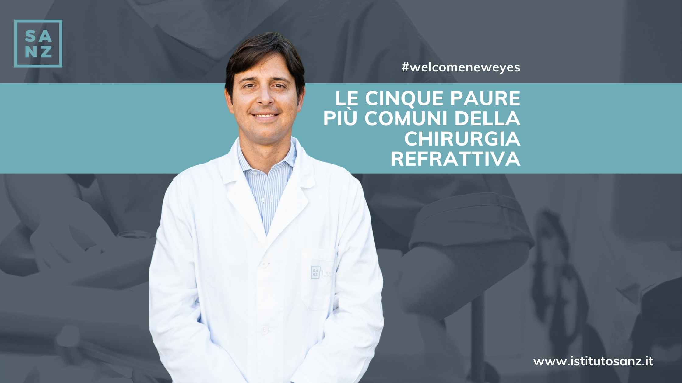 Le 5 paure più comuni della chirurgia refrattiva